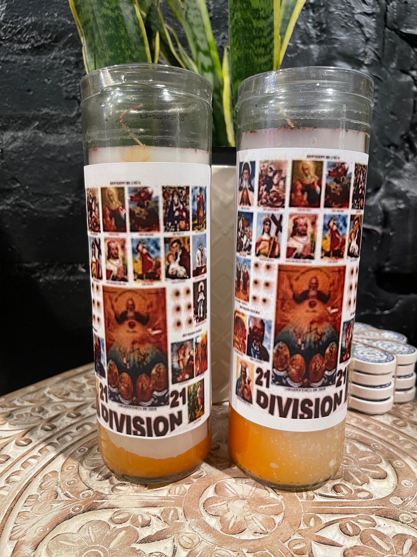 21 Divisions Prepared Candle