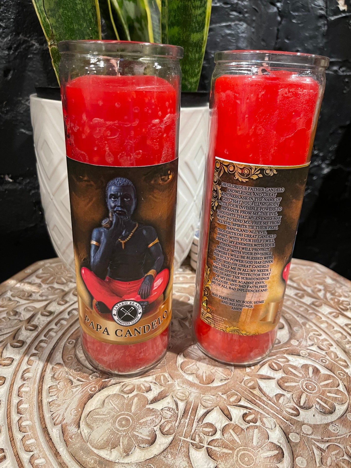 Papa Candelo Candle