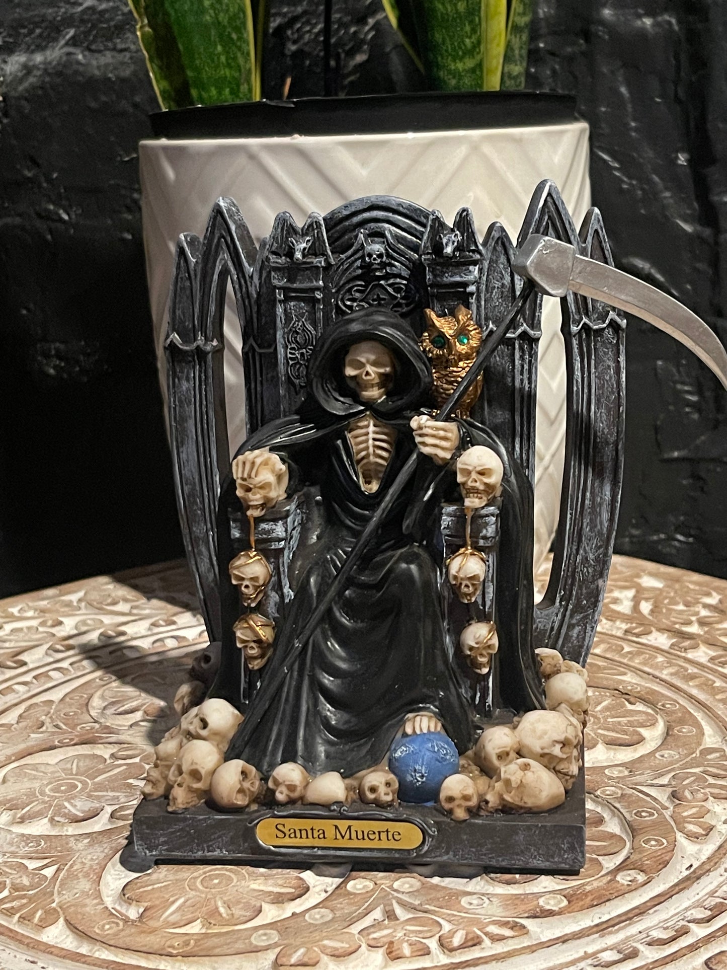 Santa Muerte 6" Statue