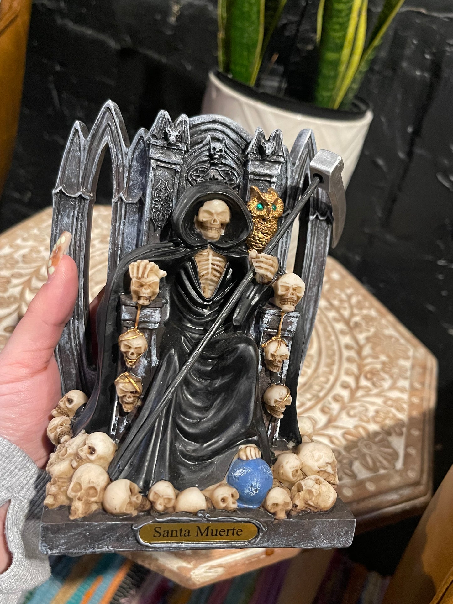 Santa Muerte 6" Statue