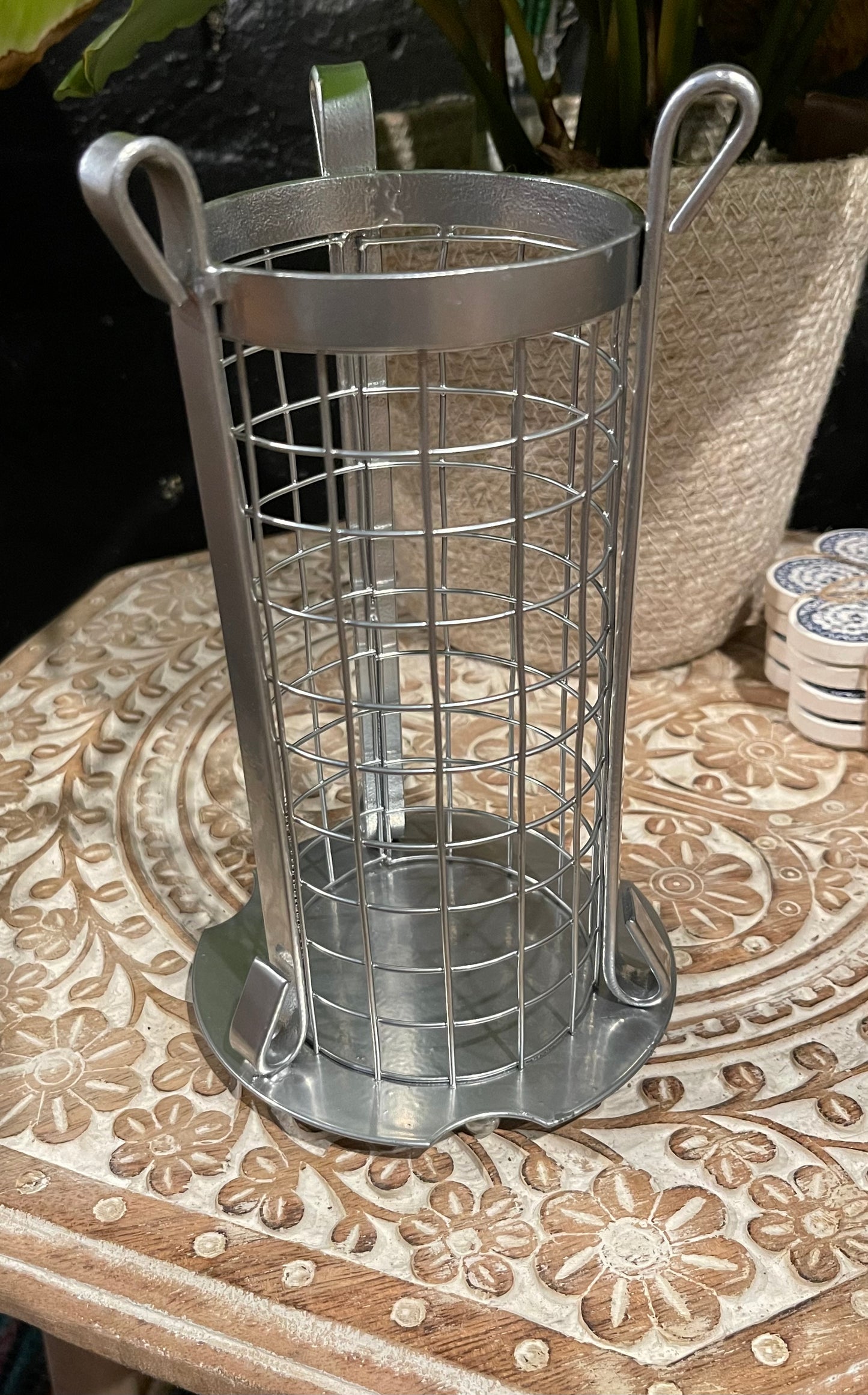 Silver Candle Holder