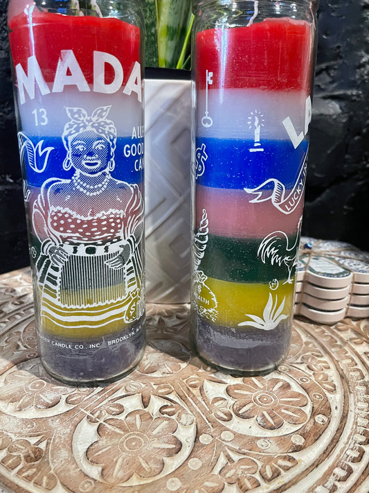 Madama Multicolor Candle