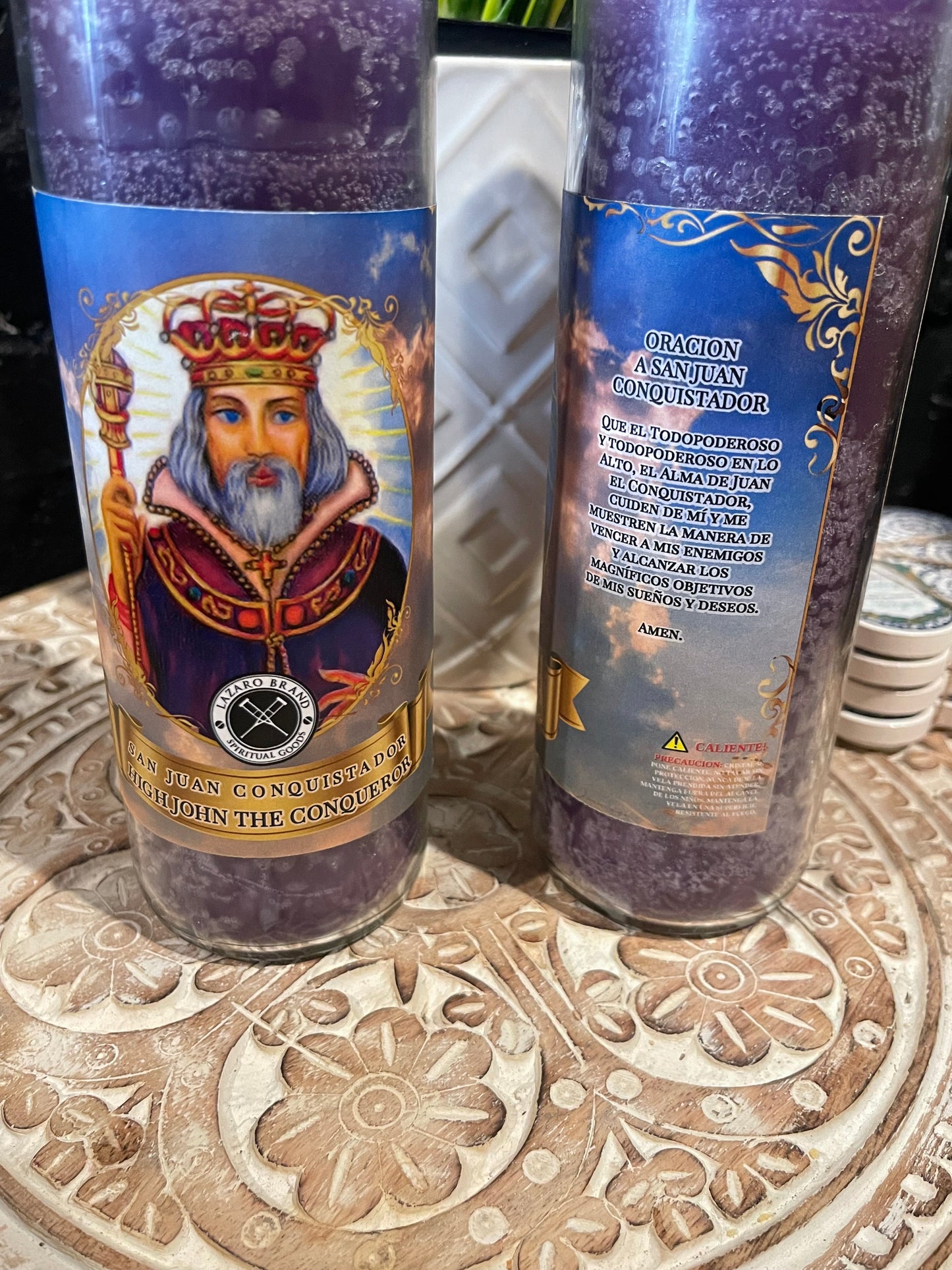 High John Purple Candle