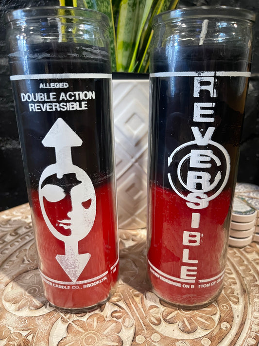 Double Action Reversible Candle