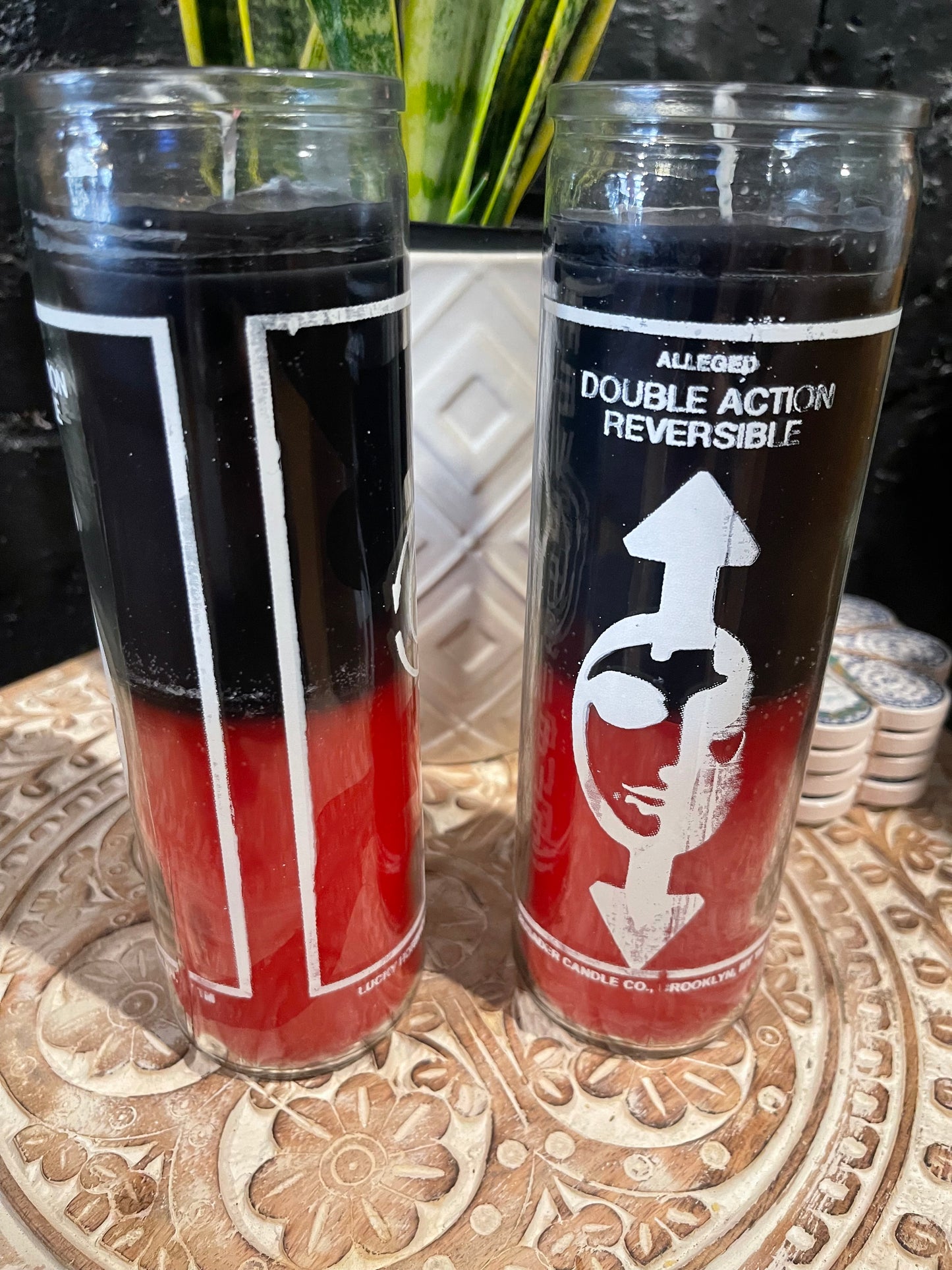 Double Action Reversible Candle