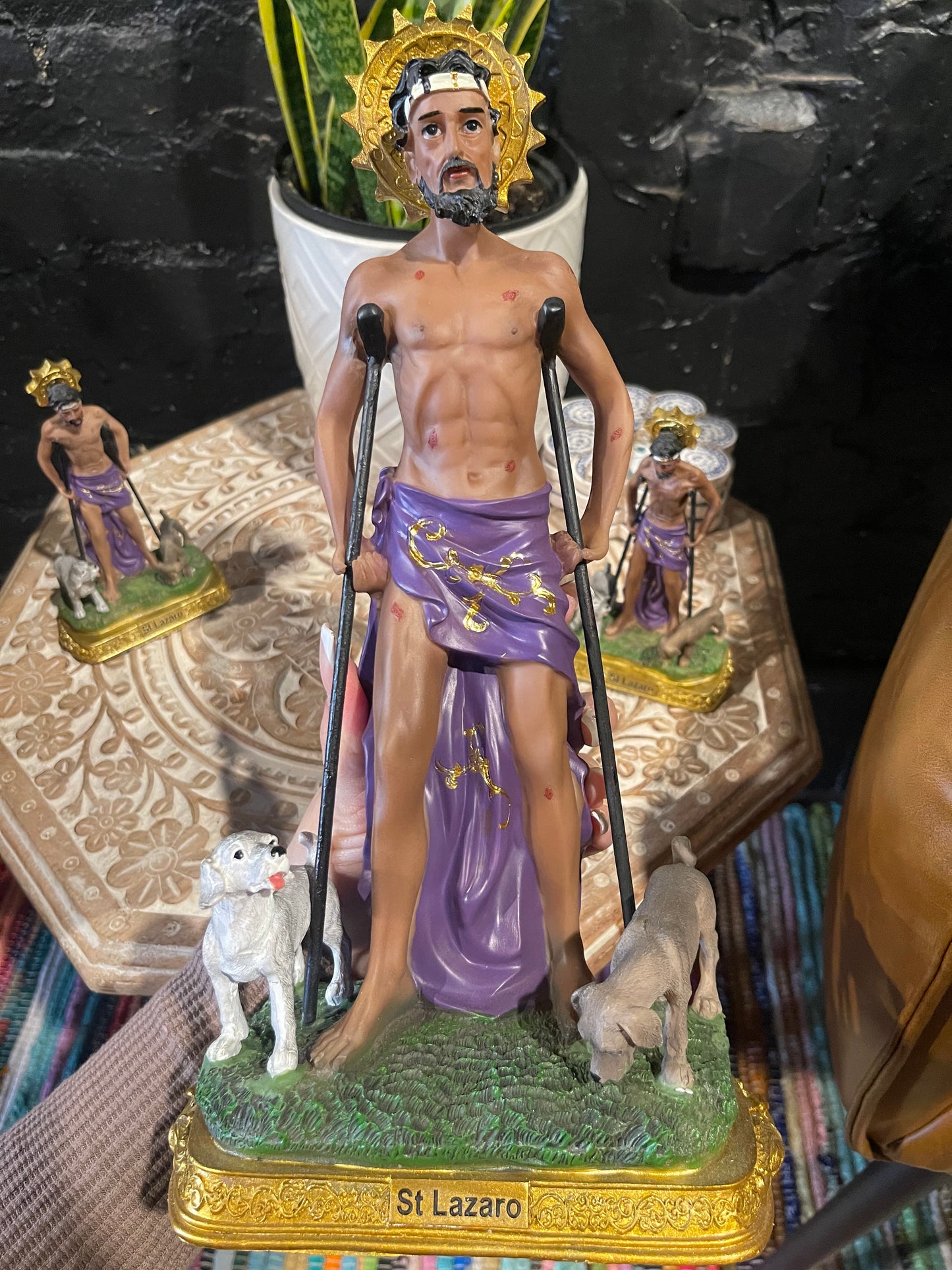 San Lazaro Statue