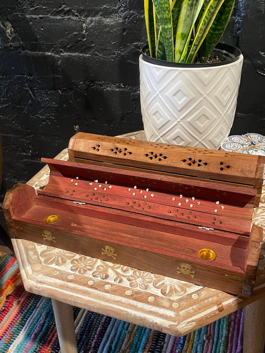 Coffin Incense Burner